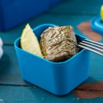 Vine leaves with rice, pine nuts and mint