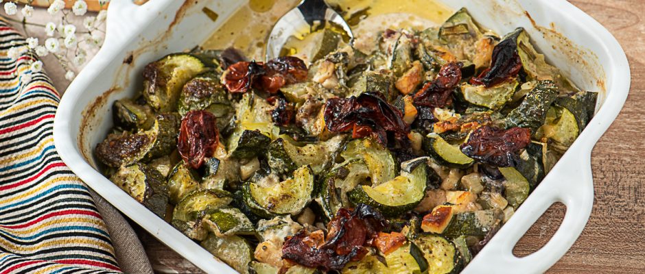 Гратин от тиквички