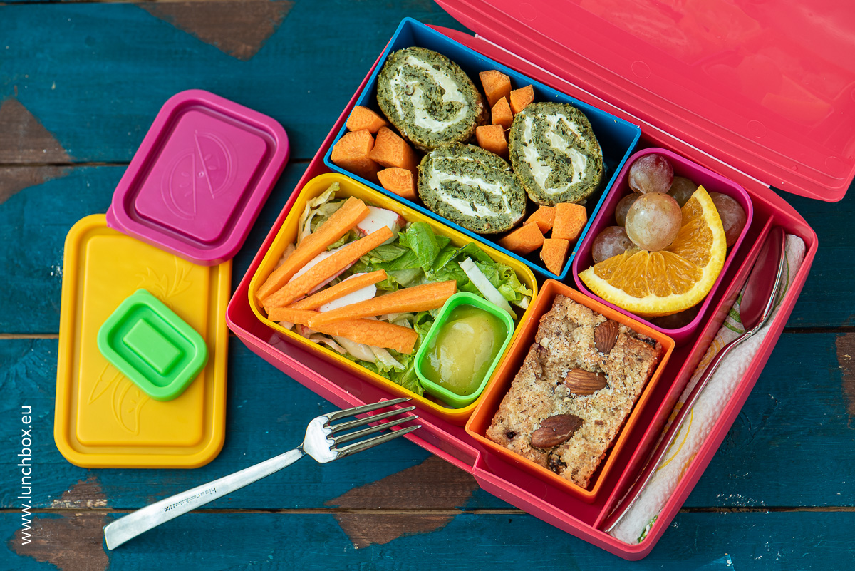 Lunchbox oven-baked tortilla