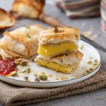 Quick bites with yellow cheese for Lunchbox
