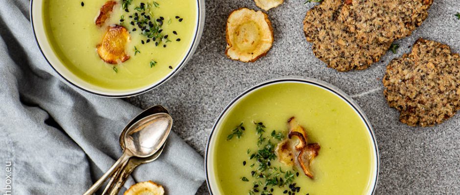 Свежа кремсупа от тиквички (веган)