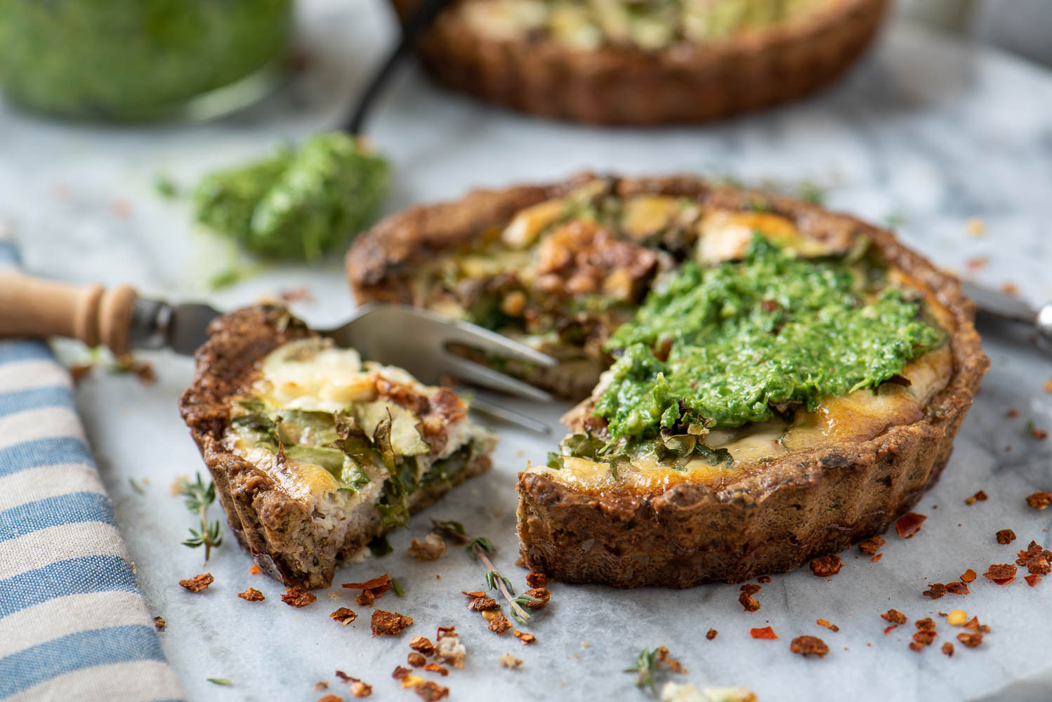 Gluten-free Kale tarts Gluten-free Kale tarts