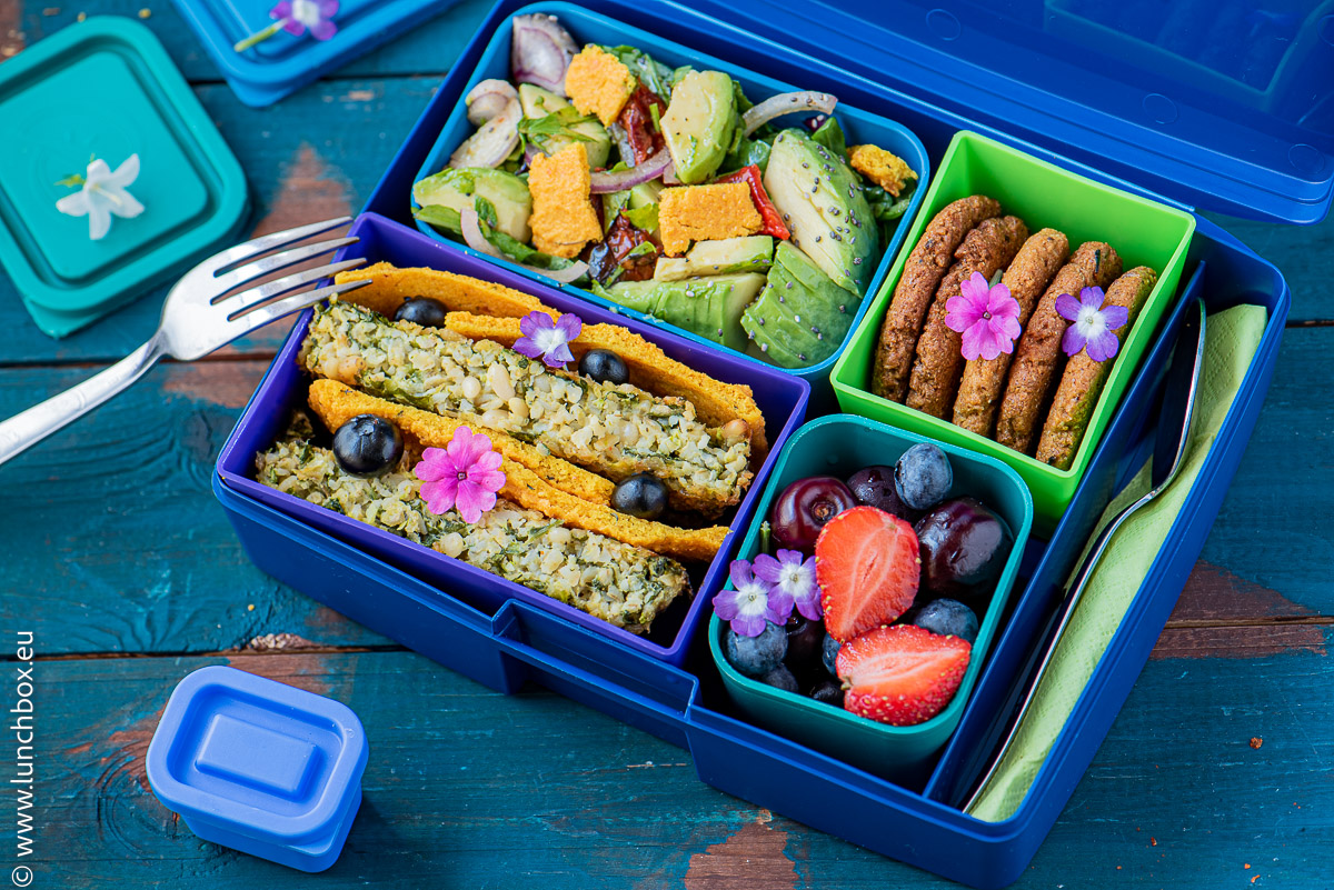 Zucchini Burger Lunchbox