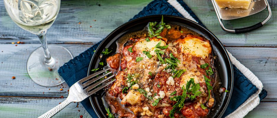 Eggplant parmigiana