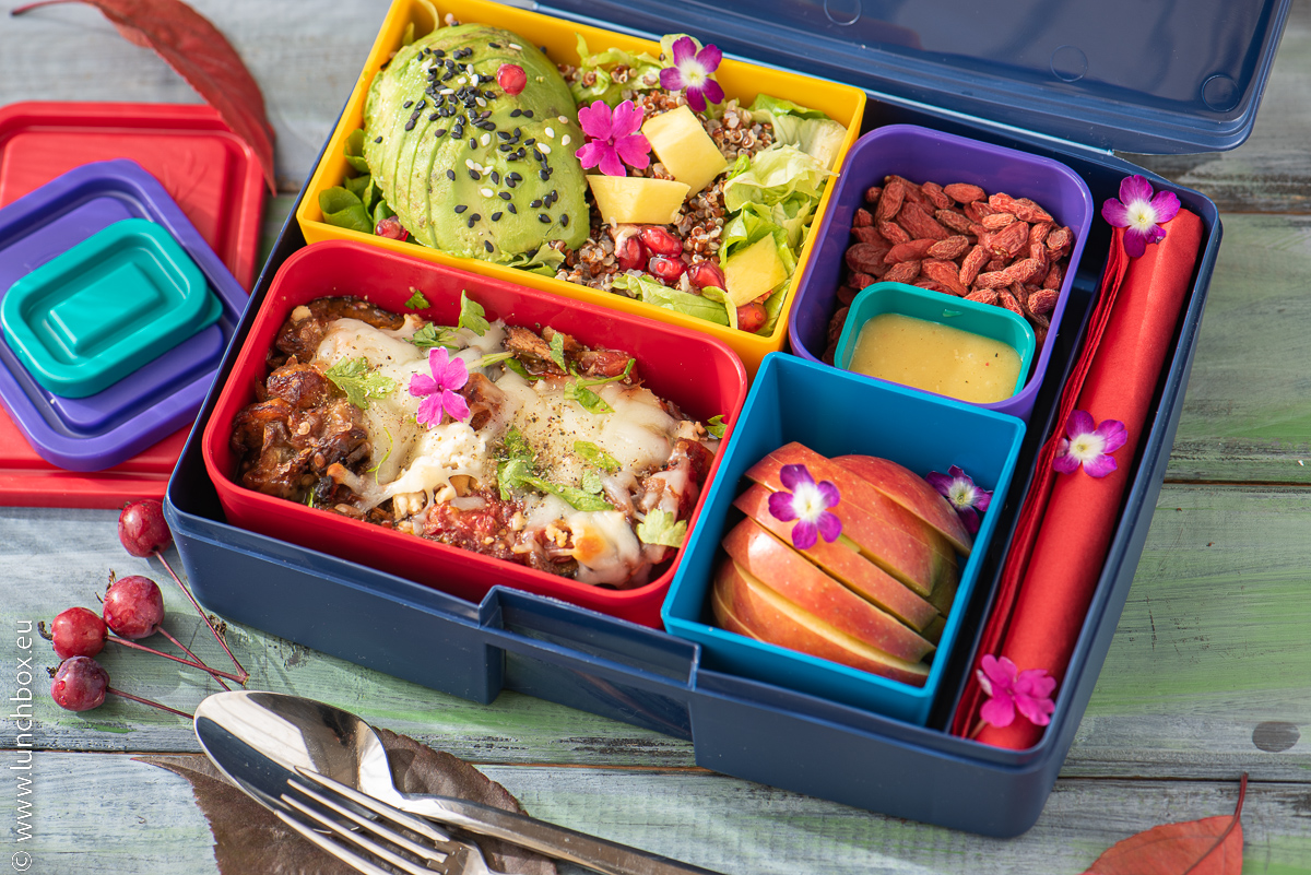 Lunchbox Turkey Stuffed Eggplant