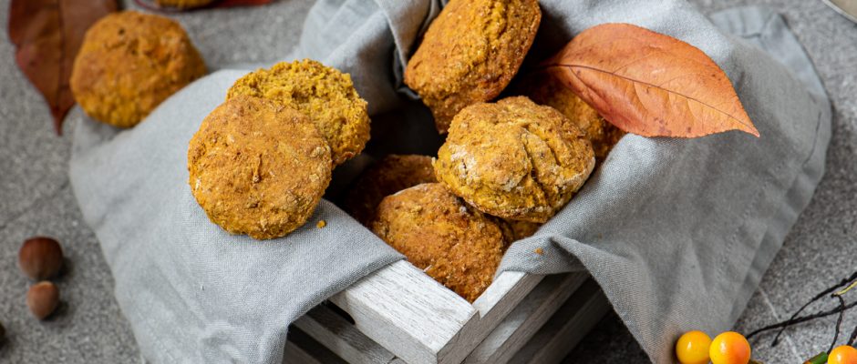 Пълнозърнести хлебчета с тиква