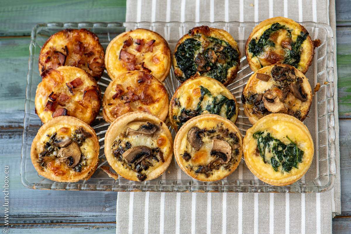 mini-quiche for lunchbox