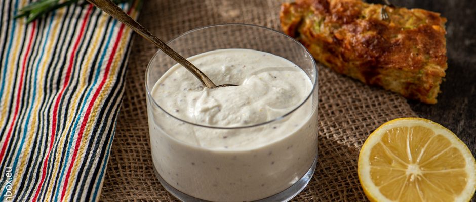 Заквасена сметана без млечни продукти