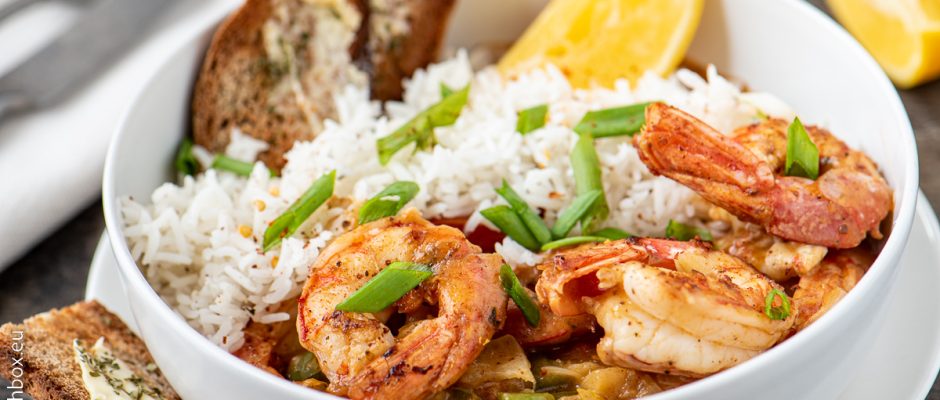 Купа Скариди Етуфе (Shrimps Étouffée)