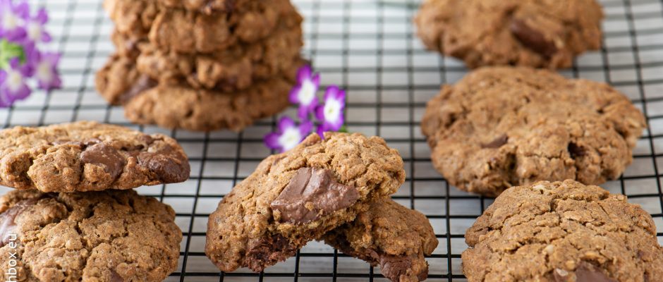 Buckwheat and Oatmeal Cookies
