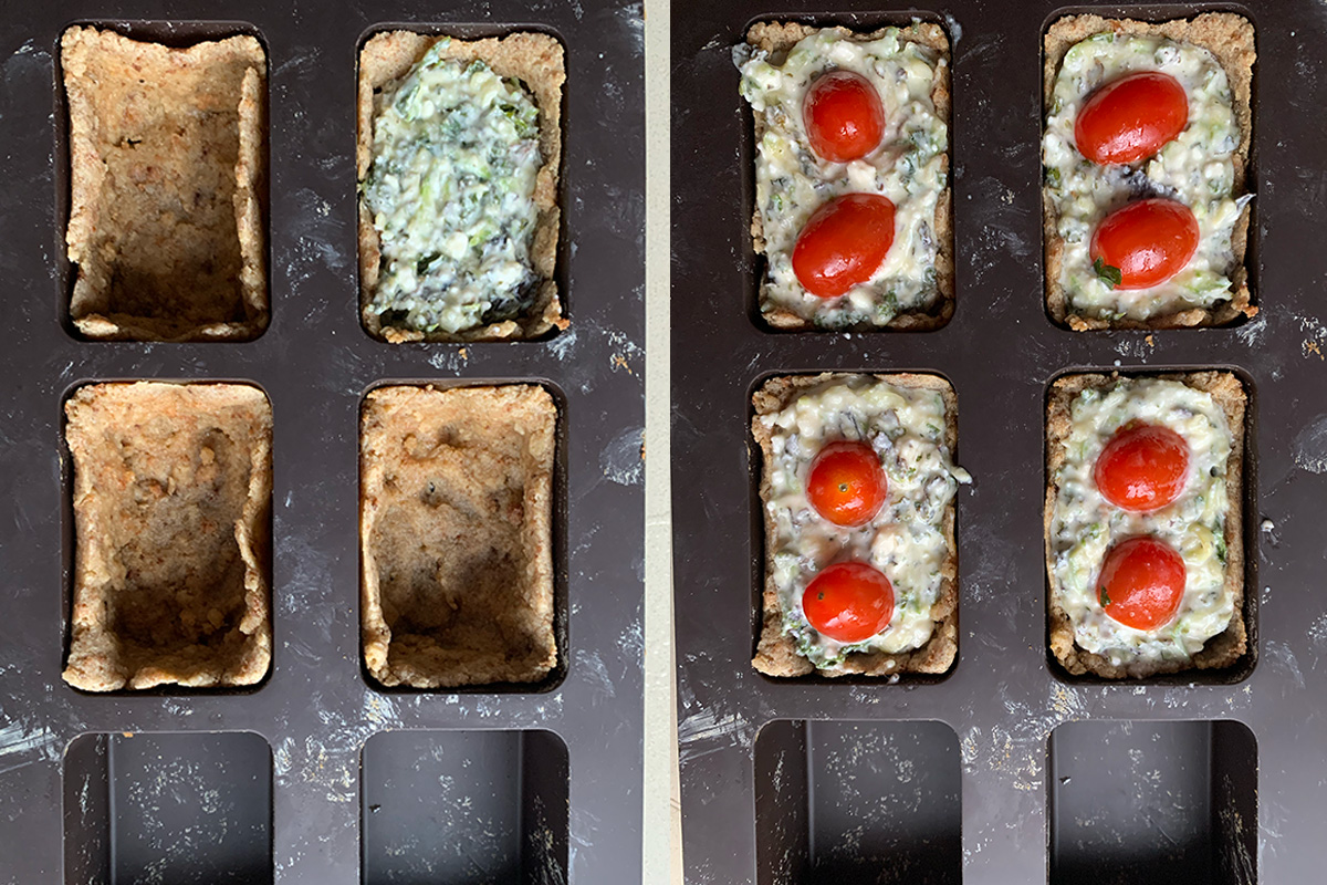 bread tartlettes