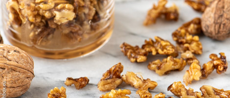 Honey Glazed Walnuts