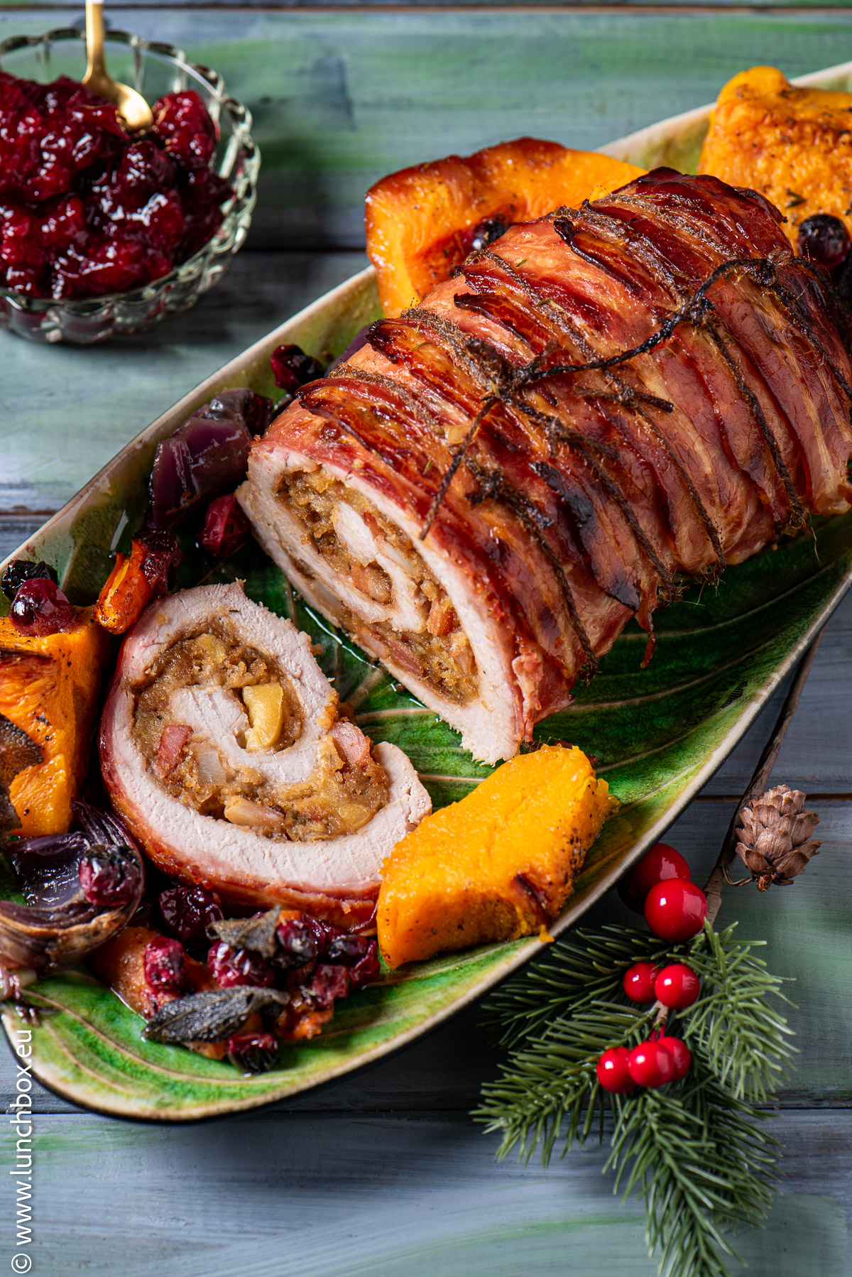 Stuffed Roast Pork Stuffed Roast Pork