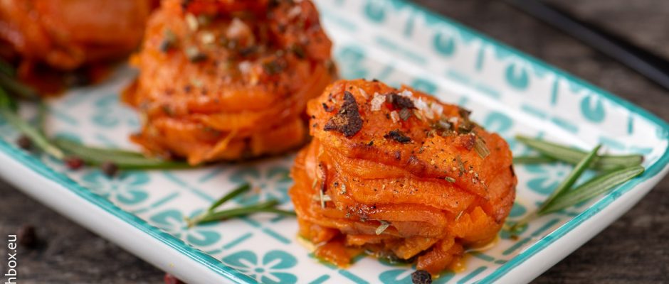 Sweet potatoes with rosemary
