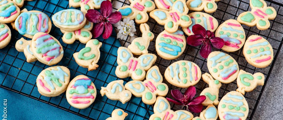 Easter cookies - lunchbox