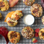 Oven baked Zucchini Balls