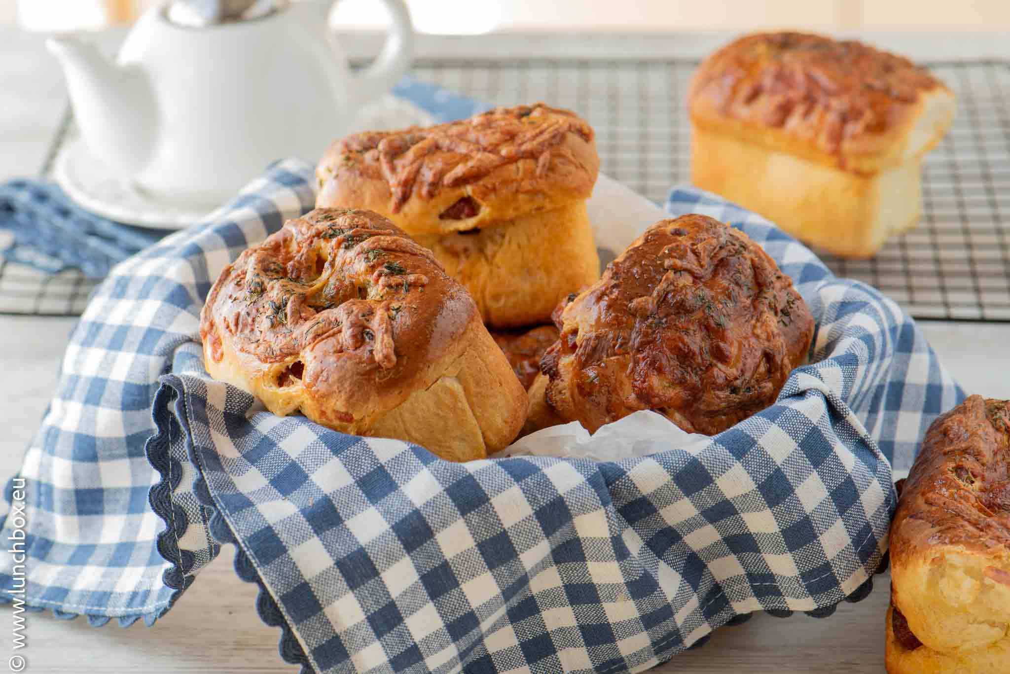 Salami Cheese Breakfast Balls
